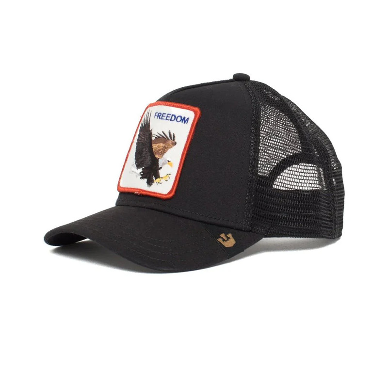 Queue Caps The Freedom Cap - Black - قبعة